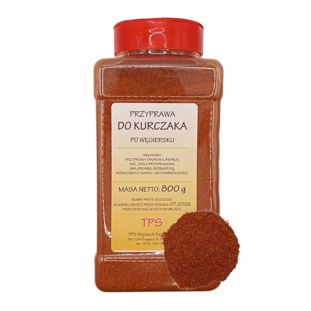 Przyprawa do kurczaka czosnkowo – paprykowa