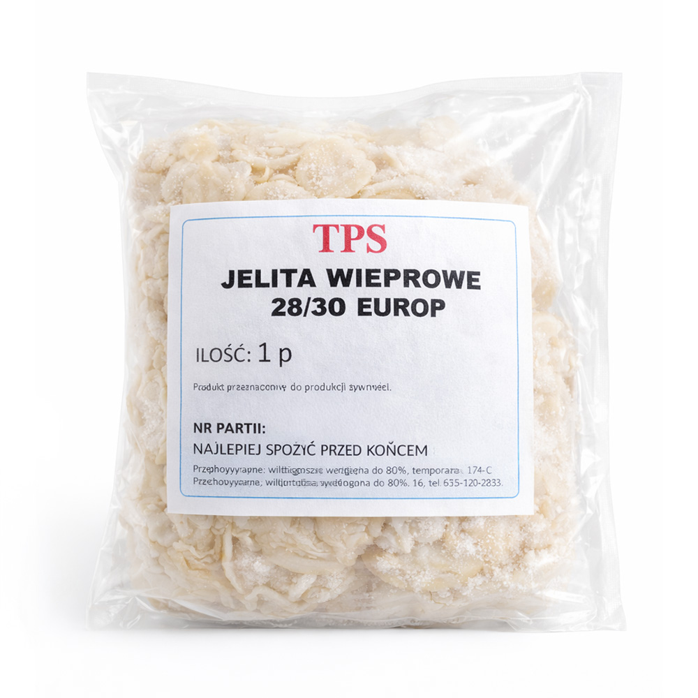 jelita wieprzowe 28 30 pakowane 90m przyprawy tps