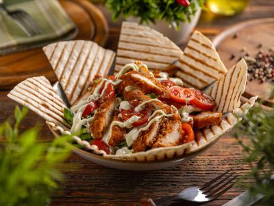 Gyros z kurczaka | Przepis na Sylwestra i nie tylko